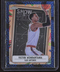2024 Topps Chrome Show and Tell Blue Basketball Refractor ST-9 Victor Wembanyama