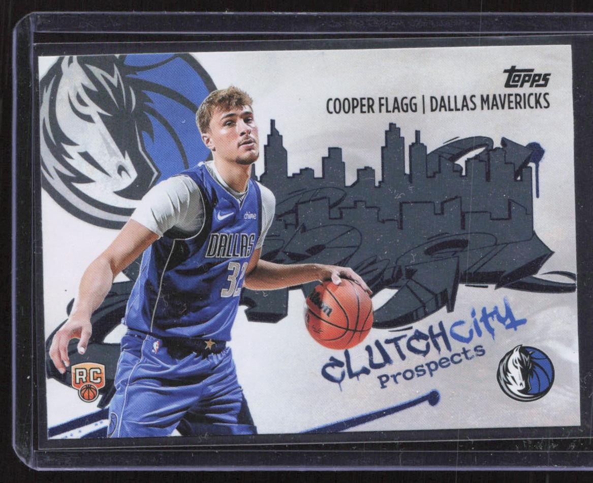 2025-26 Topps #CC-1 Cooper Flagg Clutch City Prospects
