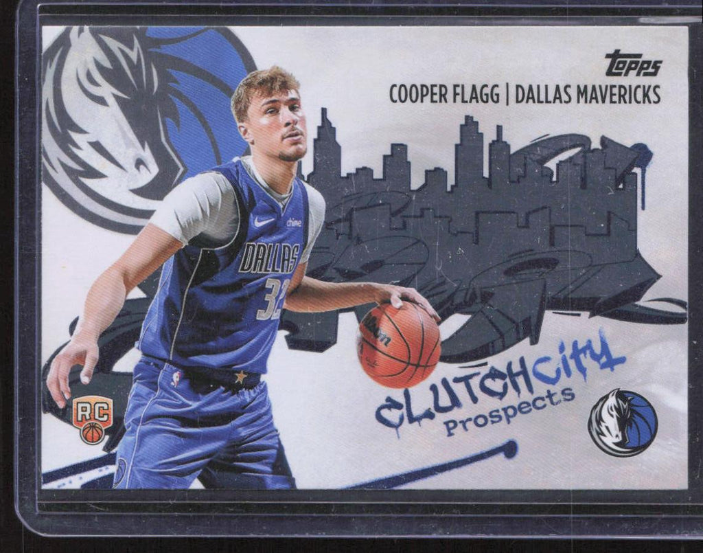 2025-26 Topps #CC-1 Cooper Flagg Clutch City Prospects