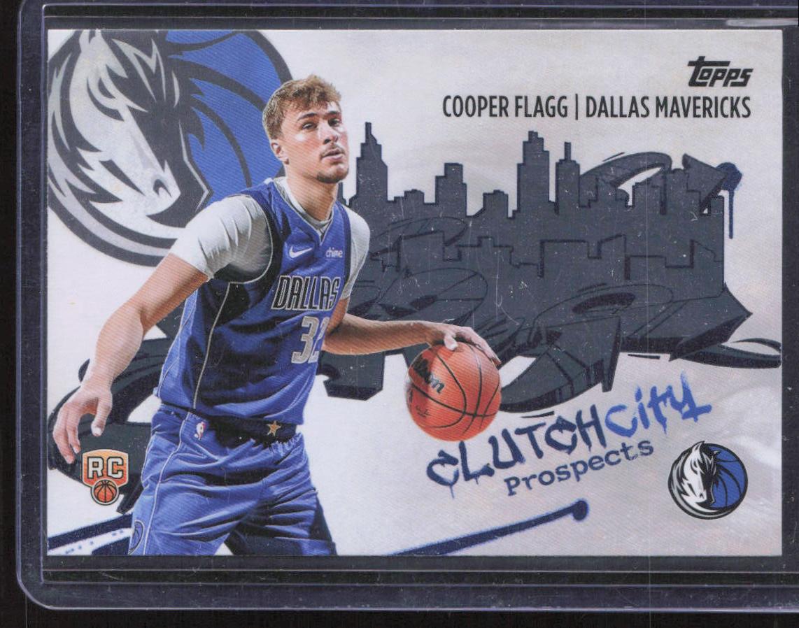 2025-26 Topps #CC-1 Cooper Flagg Clutch City Prospects