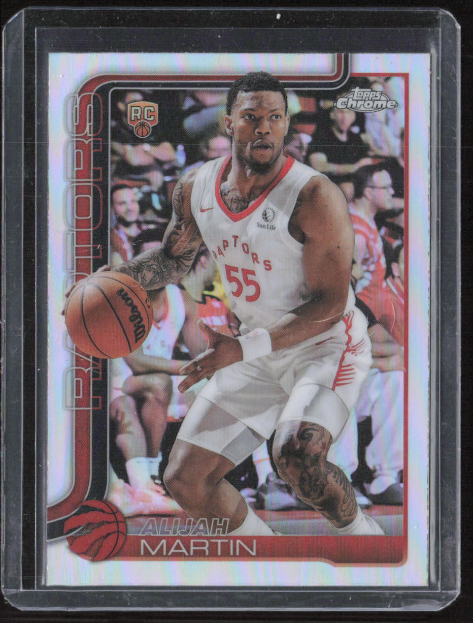 2025-26 Topps Chrome #290 Alijah Martin Refractor