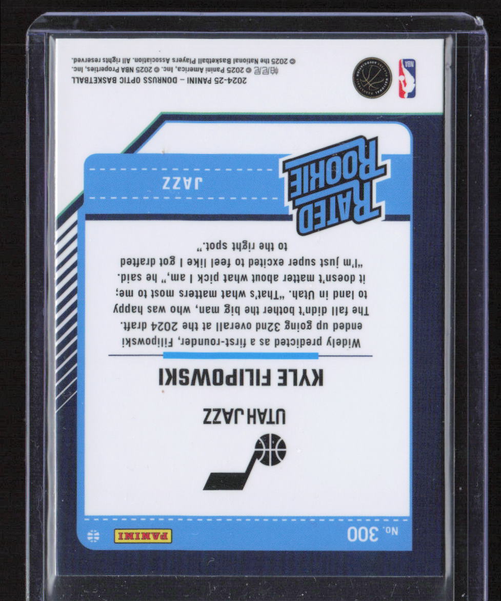 2024-25 Donruss Optic #300 Kyle Filipowski