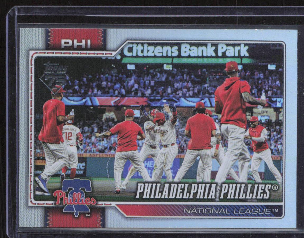 2026 Topps #295 Philadelphia Phillies Rainbow Foil