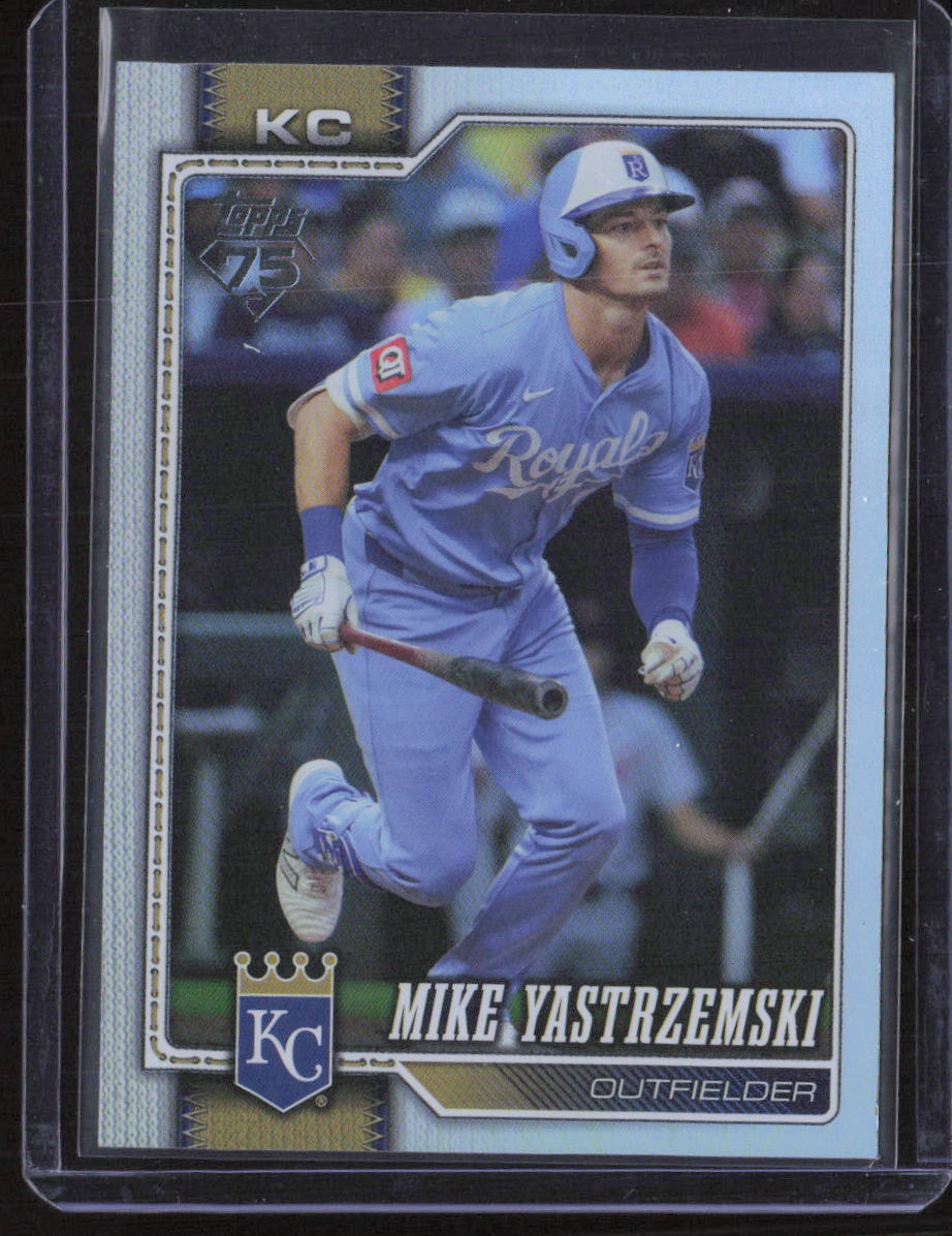 2026 Topps #242 Mike Yastrzemski Rainbow Foil