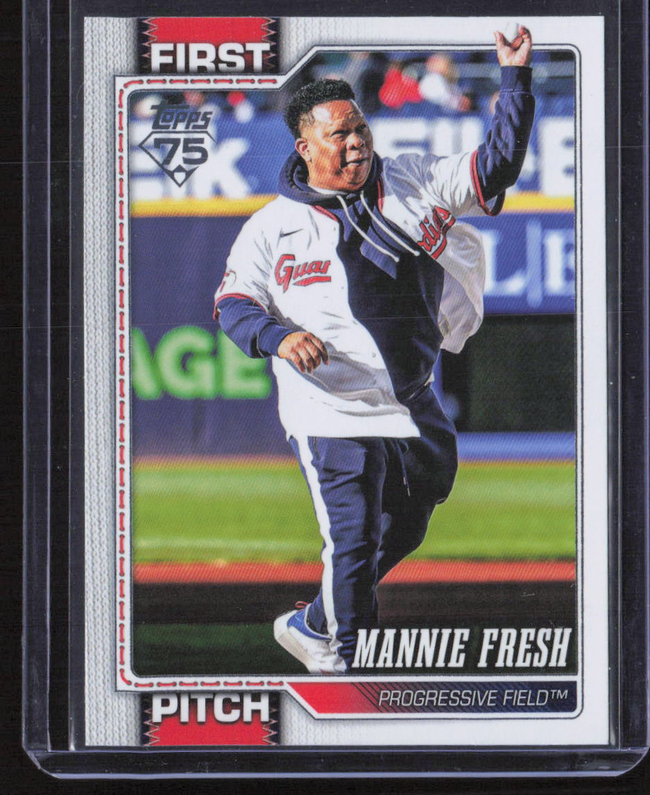 2026 Topps #FP-9 Mannie Fresh First Pitch