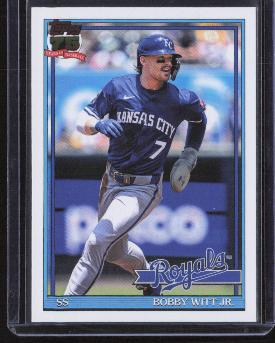 2026 Topps #T91-3 Bobby Witt Jr. 1991 Topps 35th Anniversary (Series 1)
