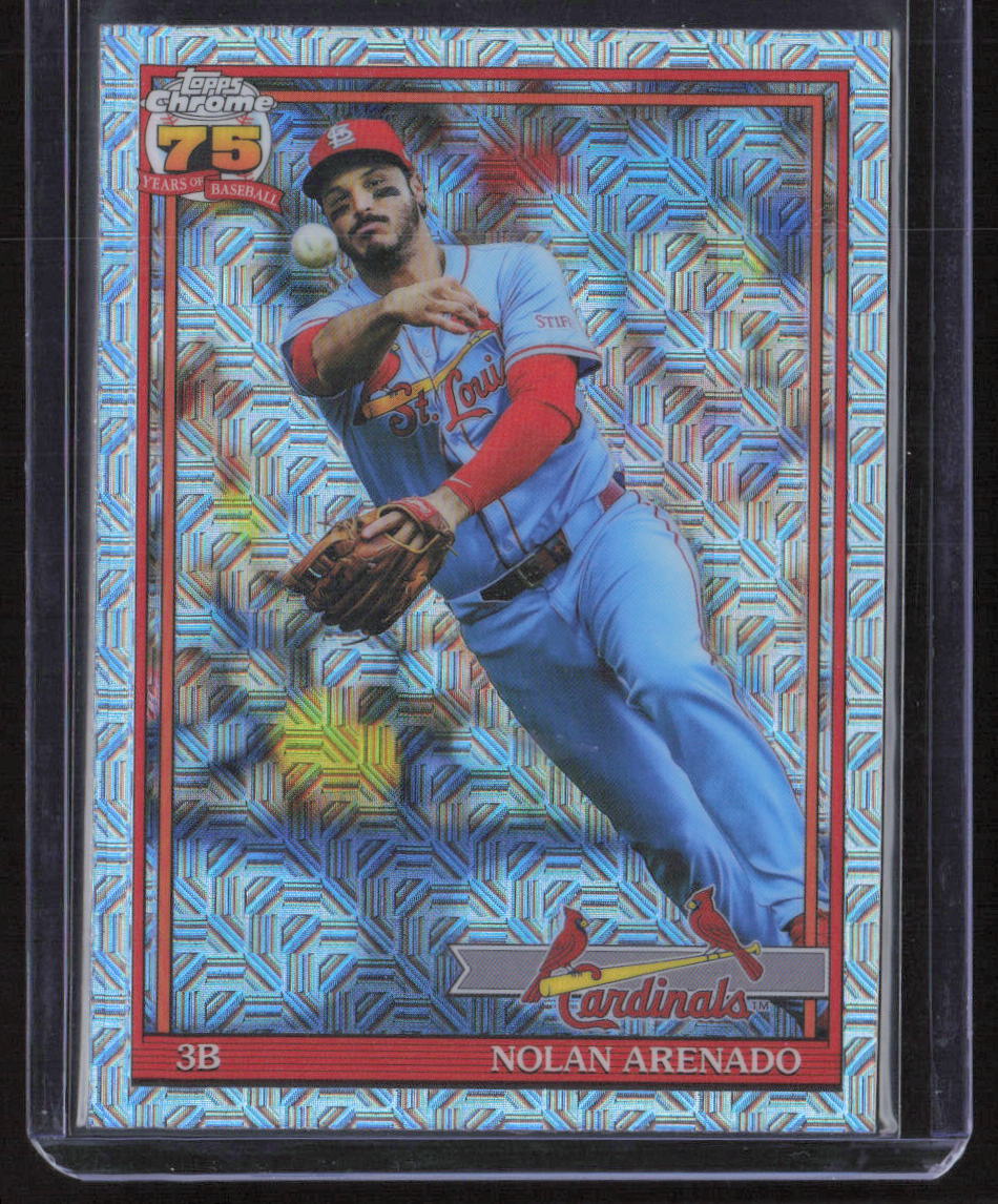 2026 Topps #91C-46 Nolan Arenado 1991 Topps 35th Anniversary Chrome Series 1