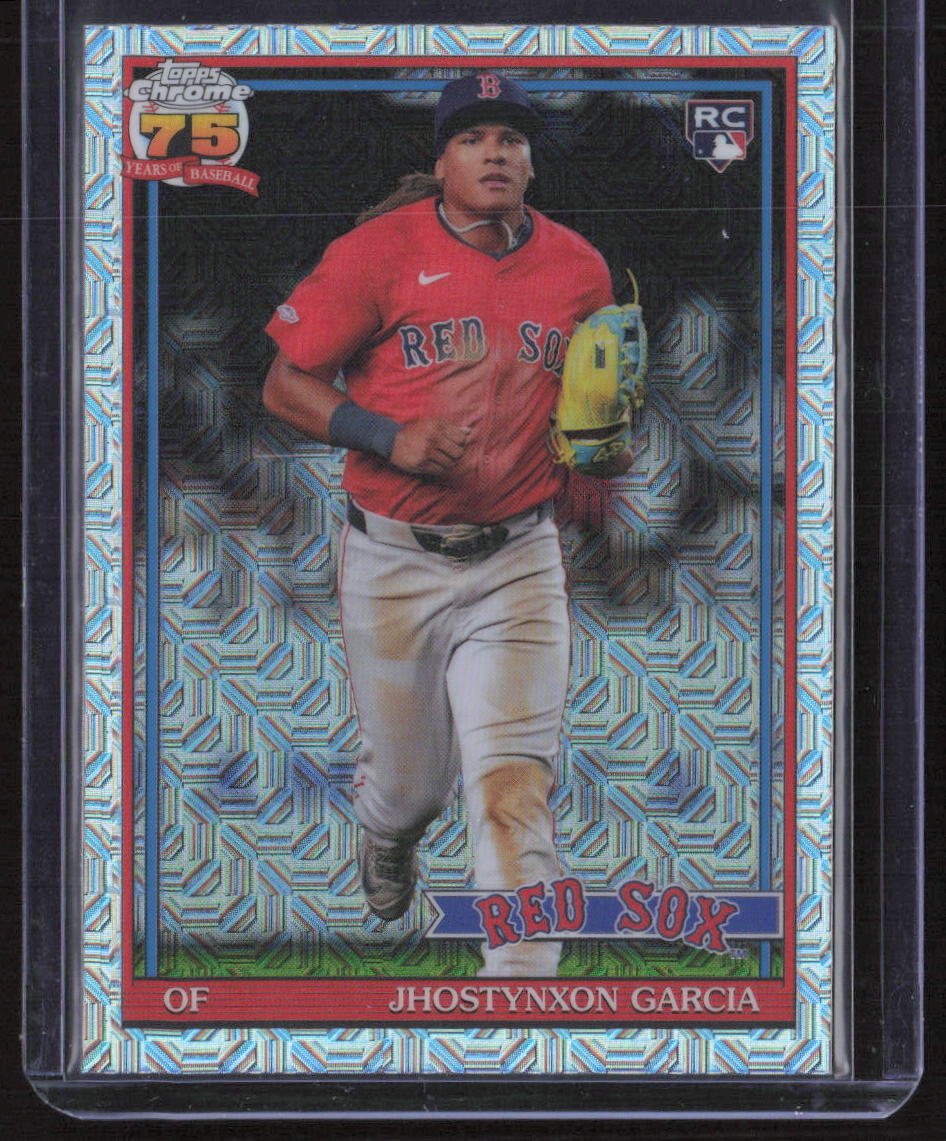 2026 Topps #91C-23 Jhostynxon Garcia 1991 Topps 35th Anniversary Chrome