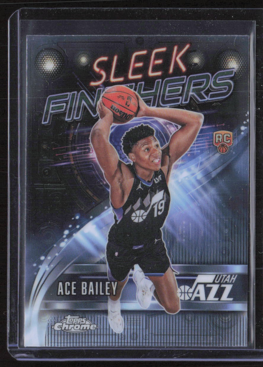2025-26 Topps Chrome #SF-25 Ace Bailey Sleek Finishers