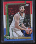 2025-26 Topps Chrome #37 Luke Kornet Red White and Blue Refractor