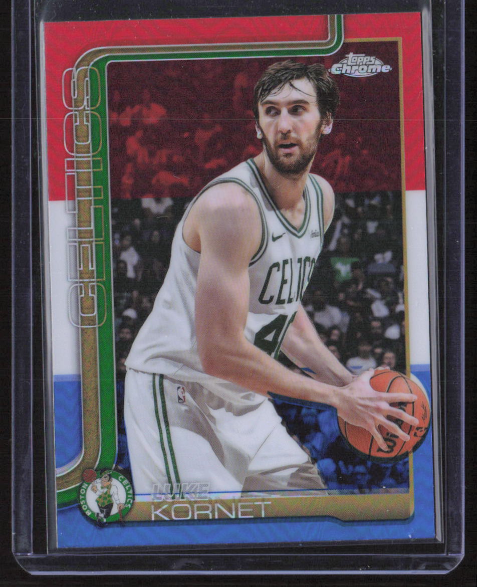 2025-26 Topps Chrome #37 Luke Kornet Red White and Blue Refractor