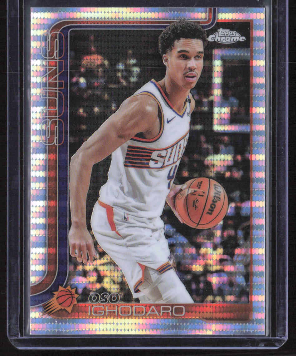 2025-26 Topps Chrome #109 Oso Ighodaro Pulsar Refractor