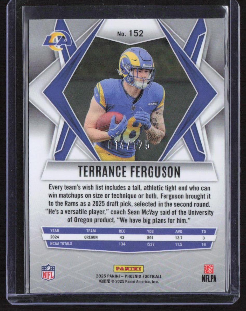 2025 Panini Phoenix #152 Terrance Ferguson Bronze Pandora Prizm #/125