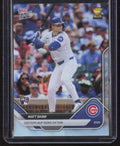 2025 Topps Now Rookie Cup #RC-4 Matt Shaw Rainbow Foil