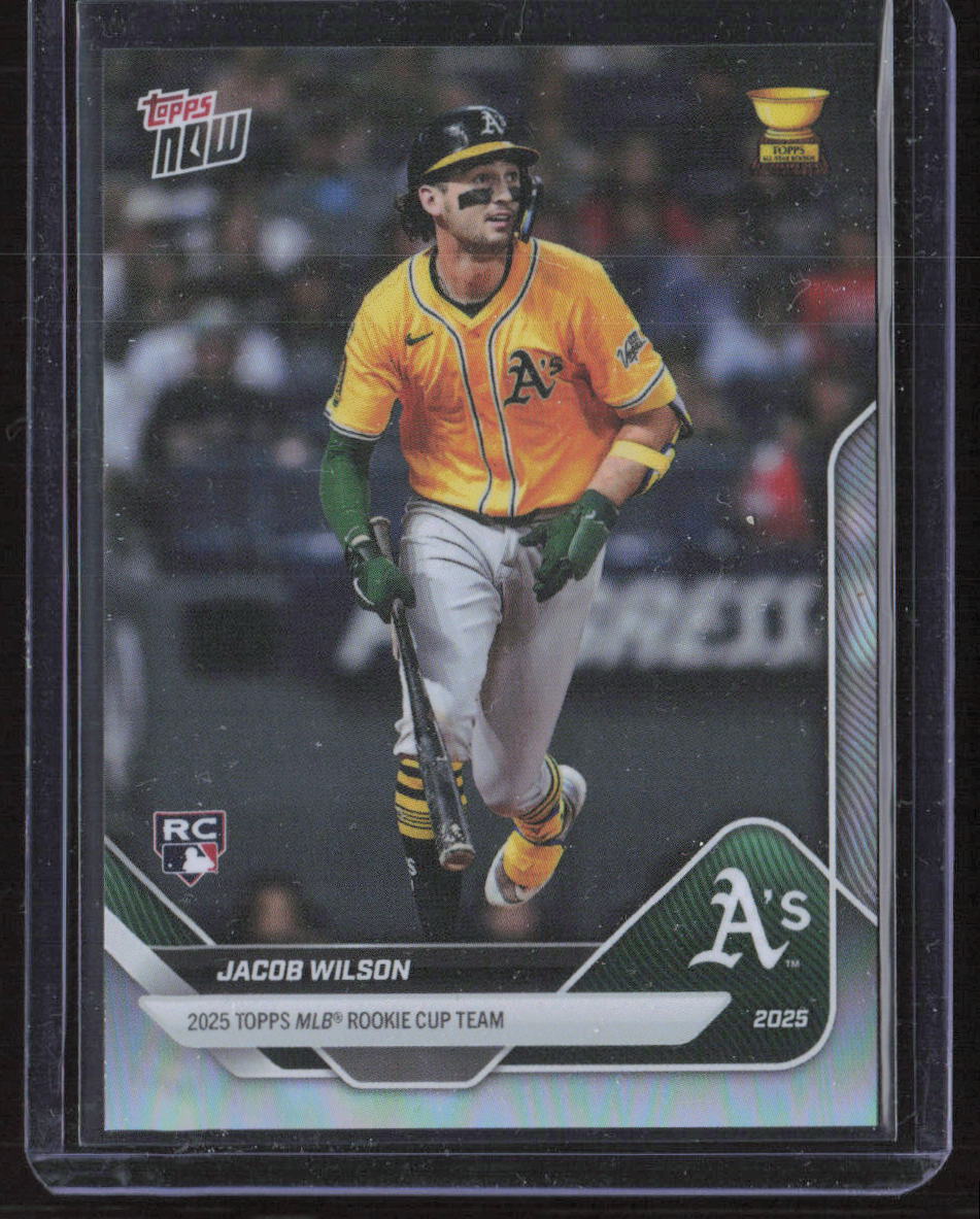 2025 Topps Now Rookie Cup #RC-5 Jacob Wilson Rainbow Foil