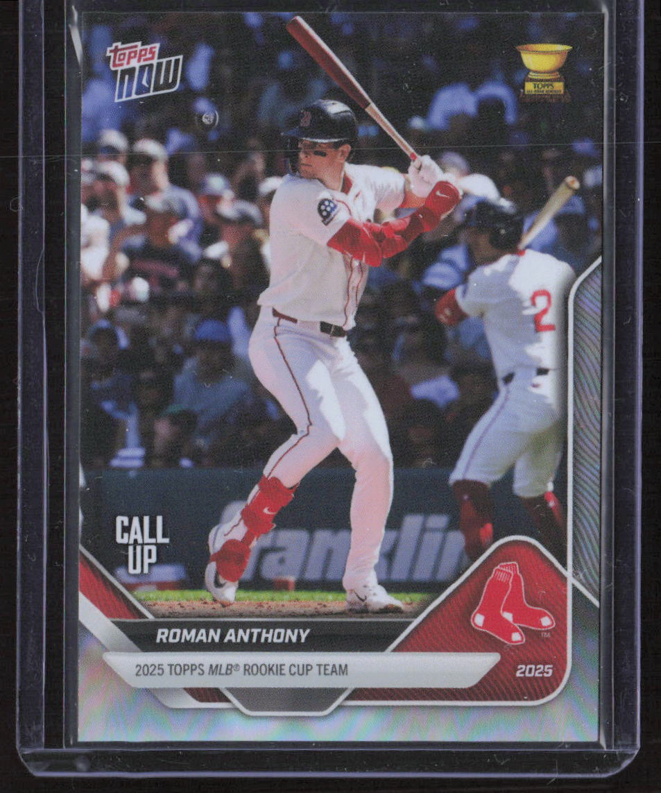 2025 Topps Now Rookie Cup #RC-7 Roman Anthony Rainbow Foil