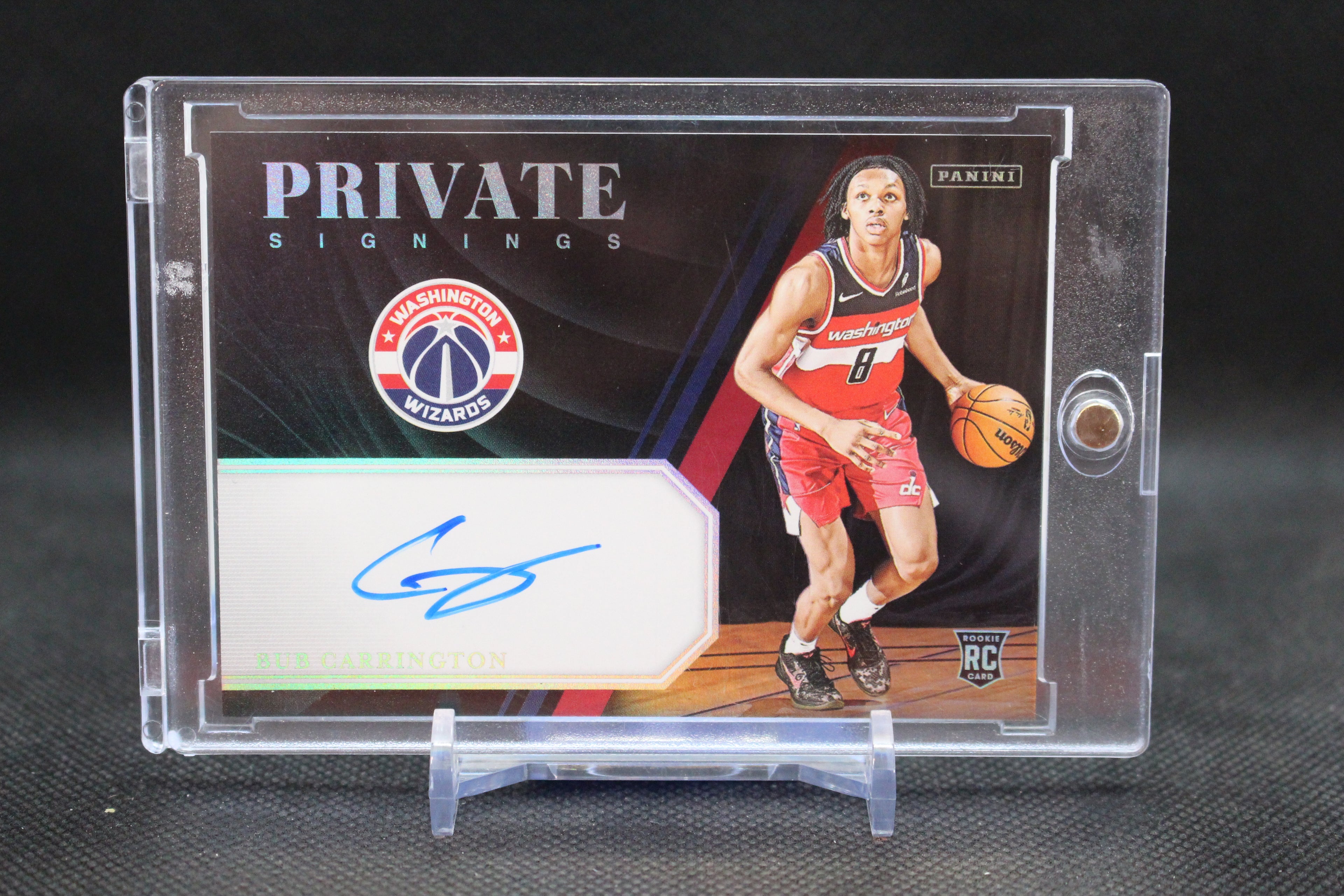 2024-25 Panini Basketball #PS-BUB Bub Carrington - Private Signings