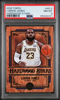 2025-26 Topps #HS-2 LeBron James Hardwood Stars PSA 8