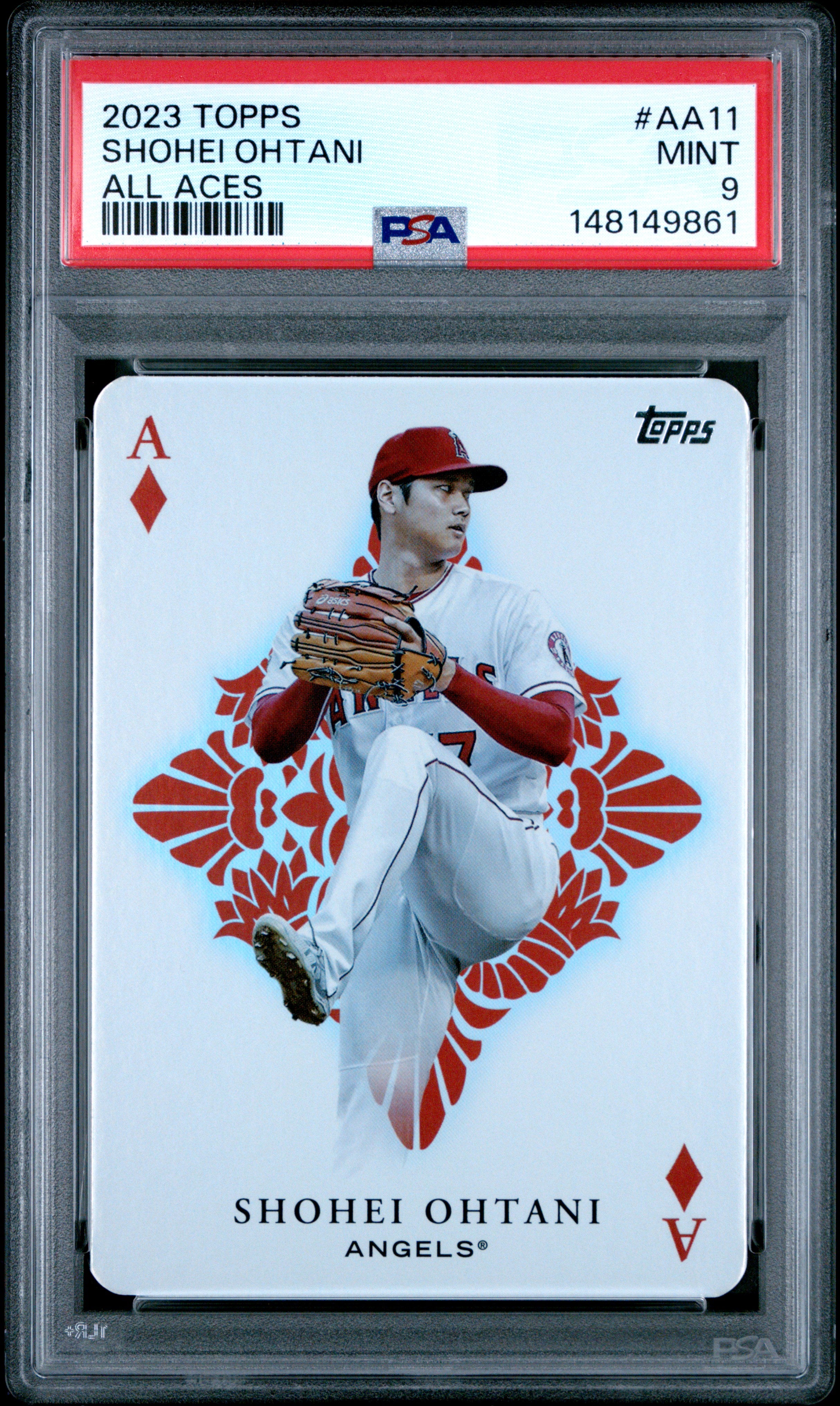 2023 Topps #AA-11 Shohei Ohtani All Aces PSA 9