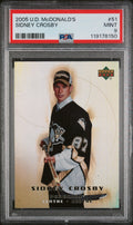 2005-06 Upper Deck McDonald's #51 Sidney Crosby PSA 9