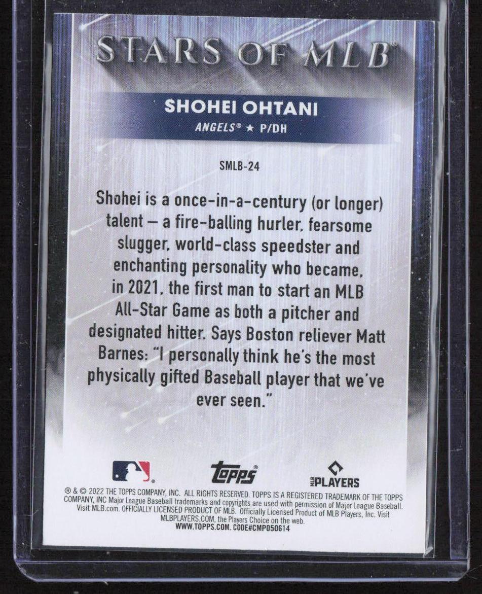2022 Topps #SMLB-24 Shohei Ohtani Stars of MLB
