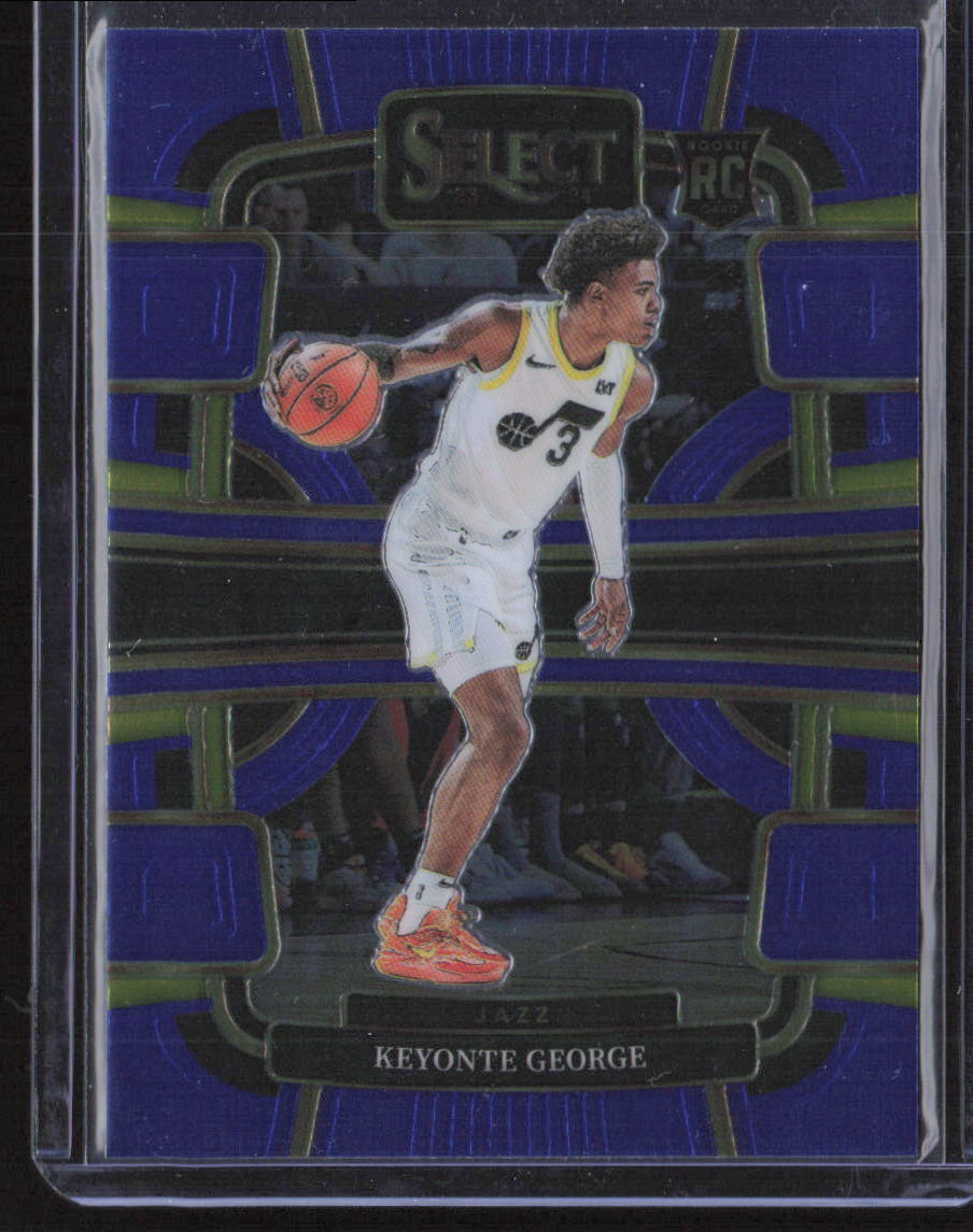2023-24 Panini Select #75 Keyonte George Blue (Retail Base)